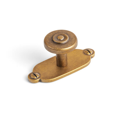 Round Tiered Backplate（G013) Knob For Cabinets And Drawers