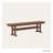 Farmhouse Trestle 65" Bench-50288048
