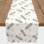 Simple Leaf Pattern Table Runner