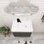 Meuble-lavabo simple 24 po avec plateau en résine Kaymie-1070056186
