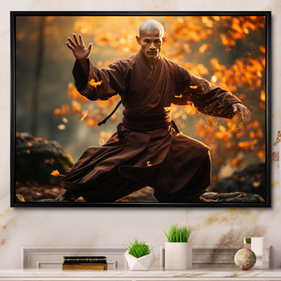 Kung Fu I - Superheros Wall Art Living Room
