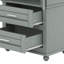 Tall Storage Cabinet With 2 Drawers-1124678976