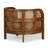 32" Wide Linen Barrel Chair