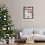 «Holiday Gingerbread Cookies Recipe», art mural encadré sur toile Floater-366332043-361491320