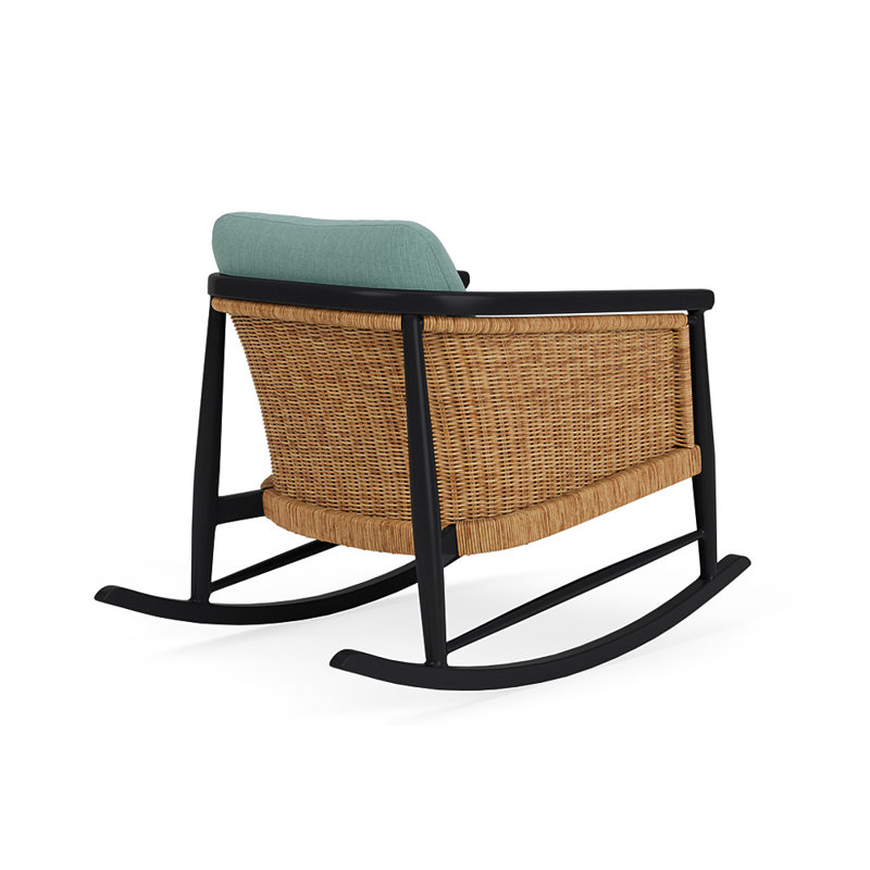 Galloway Outdoor Rocker Chair, Loveboat Mint