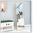 Wall-Mounted Alloy Frame Full Length Mirror