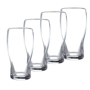 Alcott Hill® Hatherleigh 4 - Piece 16oz. Glass Glassware Set & Reviews