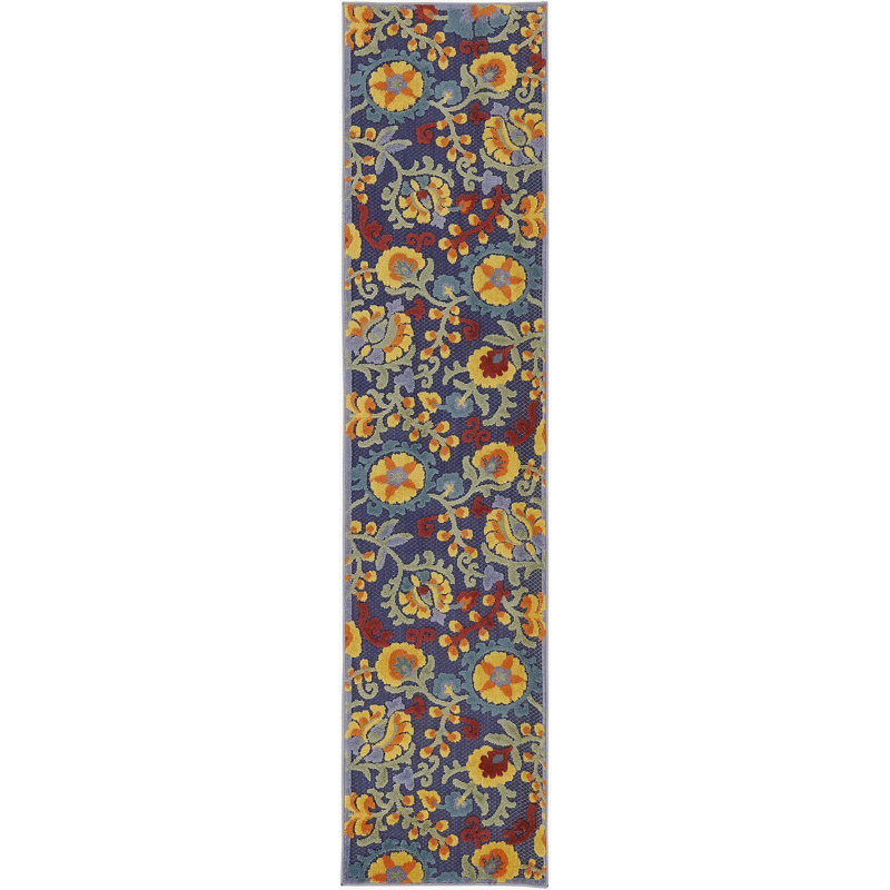 Isalia Indoor/Outdoor Area Rug, Runner 2'3" x 10'