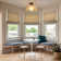 1- Light Rattan Flush Mount