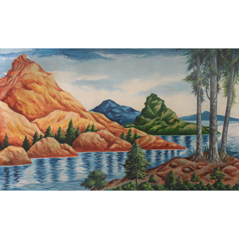 Un paysage déroutant | Peinture à l'huile sur toile
