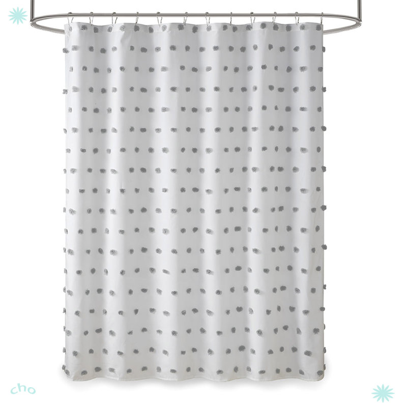 Shower Curtain 1pc, Gray, 72" x 72"