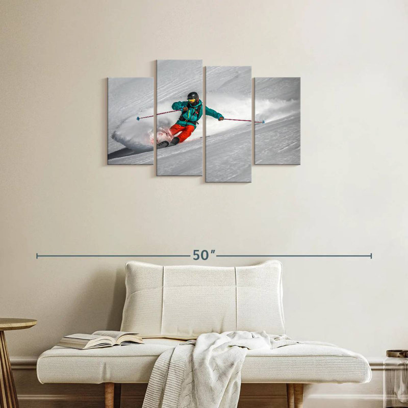 Skieur de neige Sireci Gastein, H 22 po x l 36 po