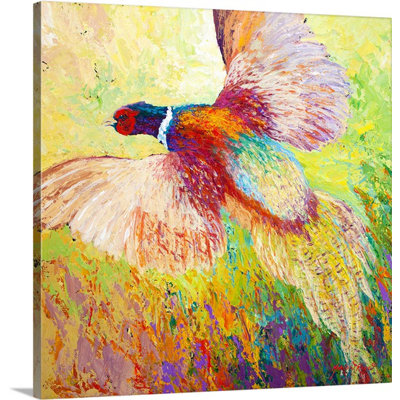 «Draisey Flush Pheasant» par Marion Rose, reproduction d'art sur toile