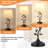 25'' Black Metal Table Lamp with Touch Control and USB A&C-15139735