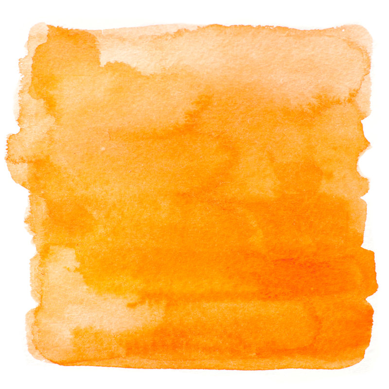 Carré orange - reproduction sur toile tendue, H 36 po x l 36 po x P 1,25 po