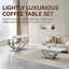 Table basse moderne 50,4 pouces