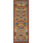 Tapis de couloir géométrique Kilim