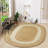 Kayleigh Hand-Braided Jute Area Rug, Brown/Cream-1731791792