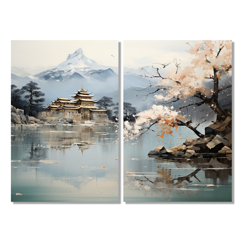Guenther - art mural blanc, Toile tendue, Ne s’applique pas, H 36 po x l 48 po