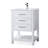 Lauryn 24.02'' Single Bathroom Vanity with Ceramic Top-1991421360