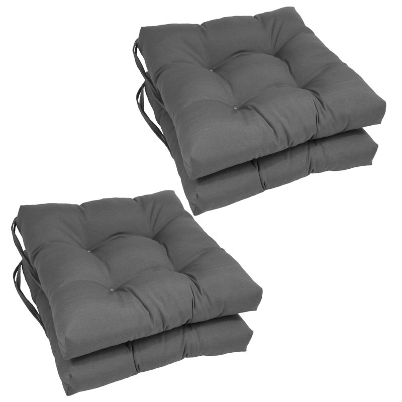 Tangerine Dream Seat Cushion, Steel Gray