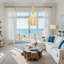 Grand luminaire suspendu Ambry Rattan Coastal Boho