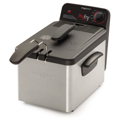 Presto Stainless Steel ProFry* Immersion Element Deep Fryer