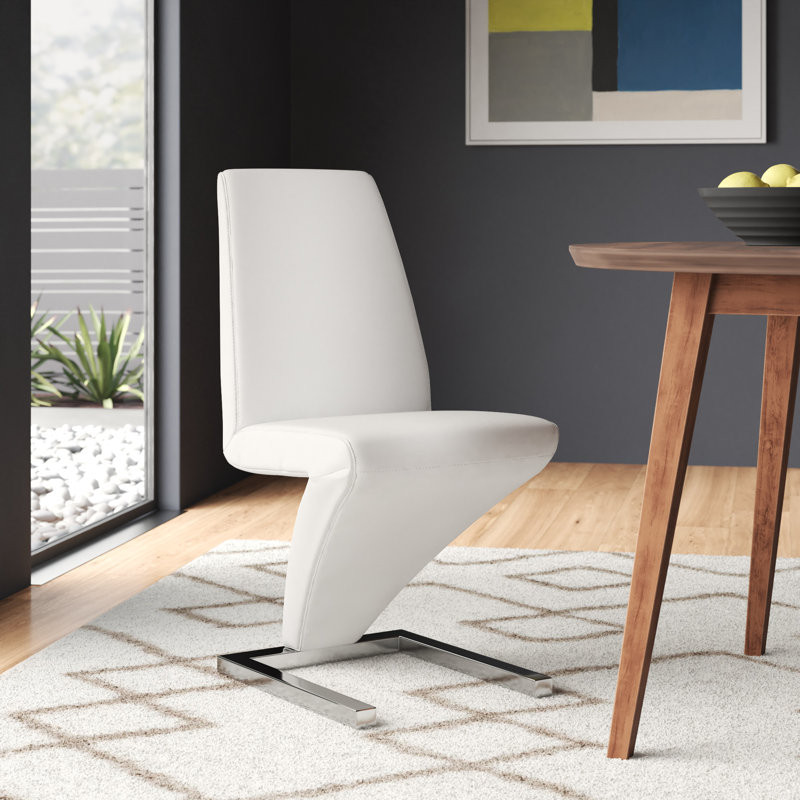 Chaise d'appoint Clanton, blanc