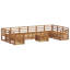 363cm Wide Patio Sectional Set