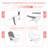Set Of 8 Foldable Outdoor Adirondack Chair With Cup Holder-1222245845