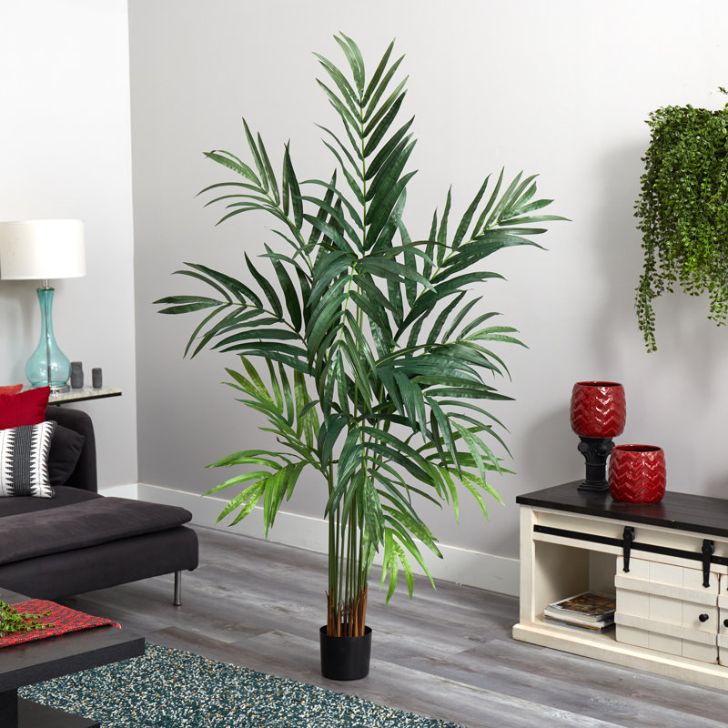 72'' Faux Palm Tree in Pot