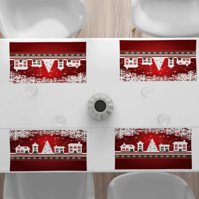 Polyester Cities & Maps Rectangle Placemat