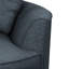 Fauteuil demi-tonneau en polyester de 61 po Ashonte Anjuan-234916334