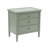 Alzada Modern Nightstand with 3 Drawers & Pine Wood Legs-1409816103