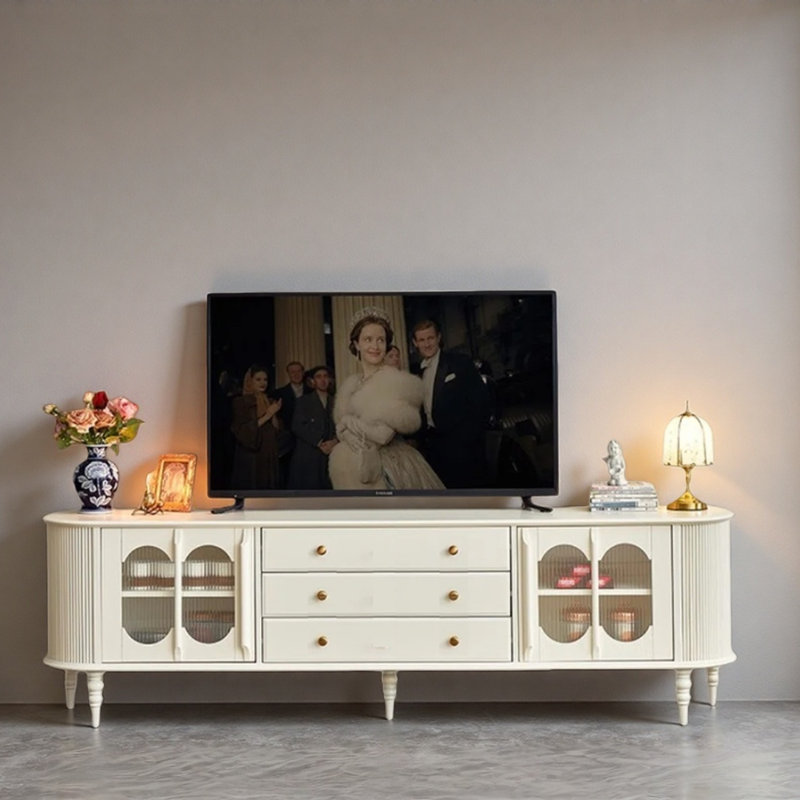 Meuble télé Modern Creative, H 25,2 po x L 86,61 po x l 15,75 po