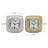 Aluminum Metal Decorative Multi Colored Clock