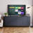 Ebern Designs 64" Vertical-Striped 4-Door Sideboard-1180795830