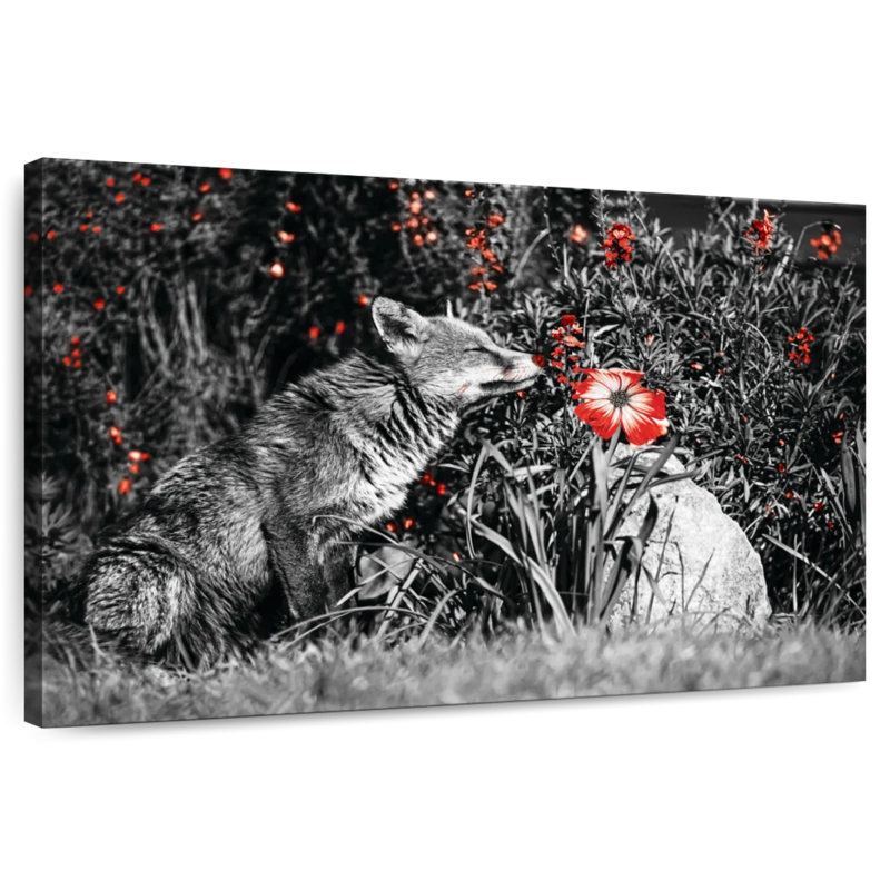 Brampt Red Fox Garden Pop, 16" H x 24" W