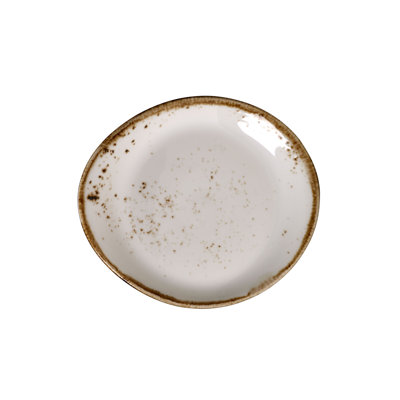 Assiette bleu artisanal