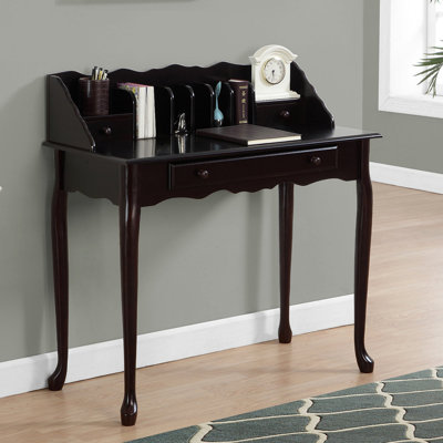 Computer Desk, Home Office, Laptop, Storage Drawers, 36"L, Work, Wood, Traditional