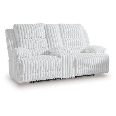 Rhines Falls Power Reclining Loveseat with Console