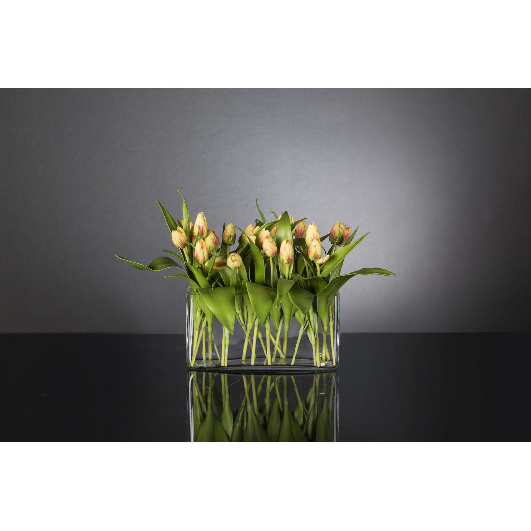 Kunstblume Tulpen in Vase