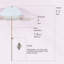 Parasol d'extérieur à franges 7 pi Srinidhi-1314612798