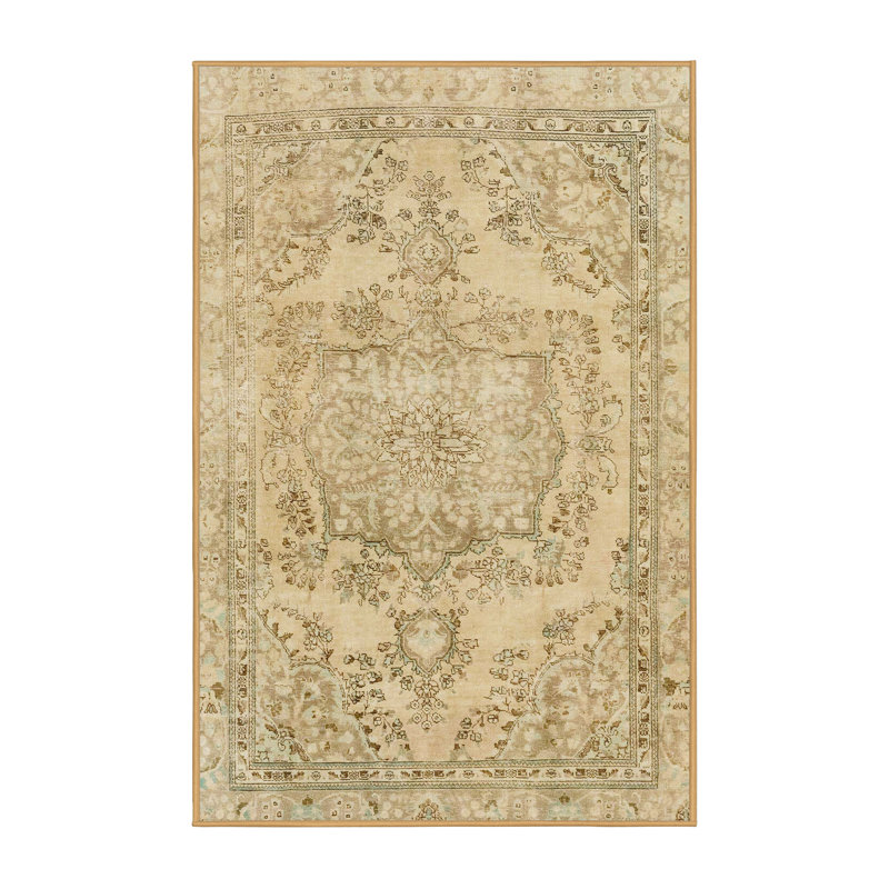 Abstract Indoor Rug, Rectangle 2' x 4'