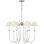 Ingela 6 - Light Metal Chandelier by Amber Lewis