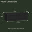 Tolmino 48" W Self-Watering Outdoor Planter Box-2146931853-2112894196