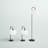 Ashe Black Arched Floor & Table Lamp Set with USB