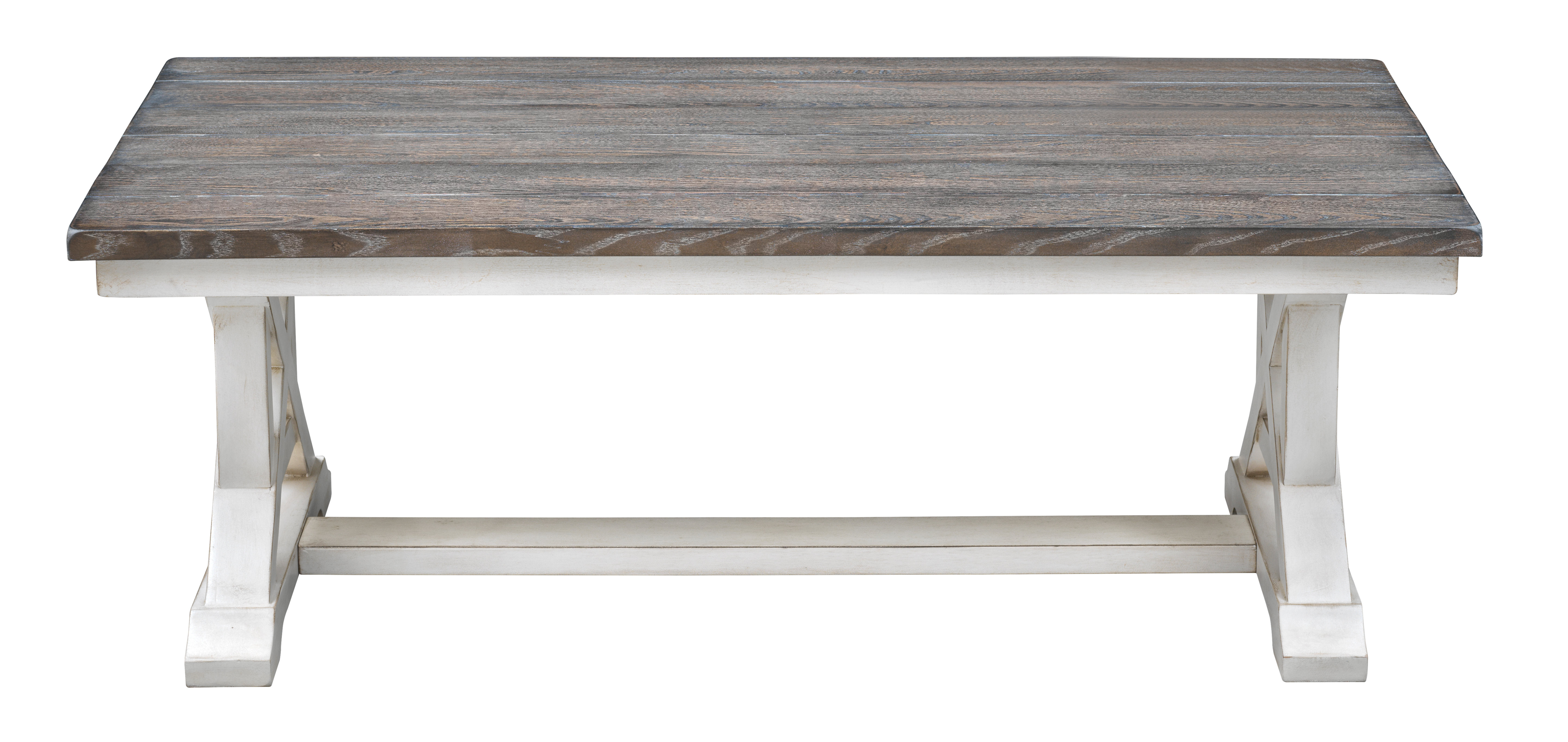 Rosecliff Heights Brenai Trestle Coffee Table & Reviews | Wayfair