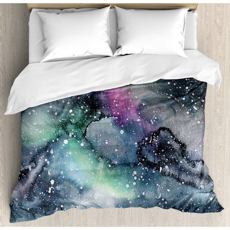 Modern & Contemporary Abstract Duvet Cover, King Duvet Cover + 2 King Shams