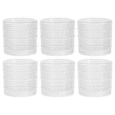 Ensemble de six verres à liqueur Halo